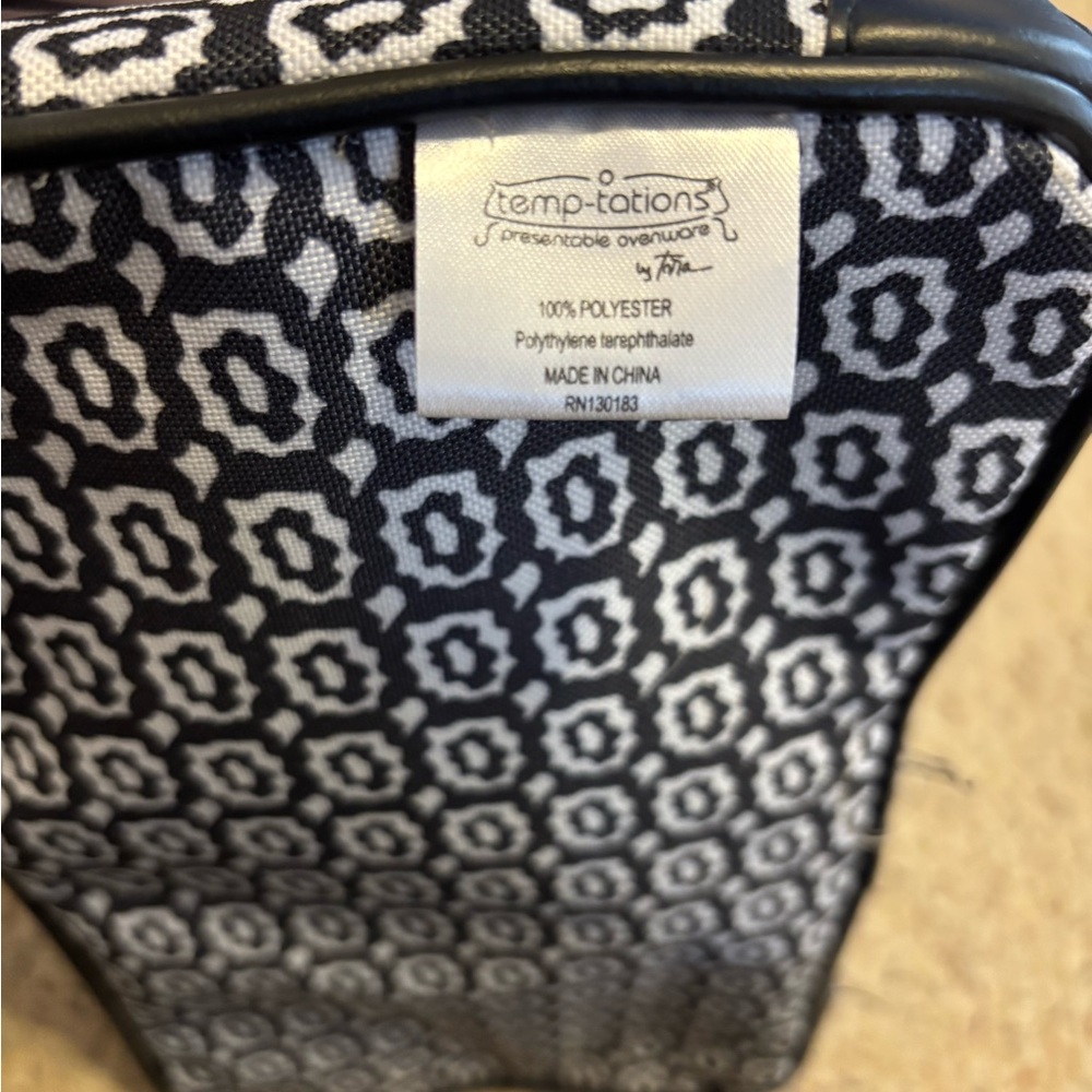TEMPTATIONS DOUBLE UP INSULATED TOTE BAG FOOD BEVERAGE GUC - Picture 5 of 5